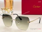 High-grade Panthere de Cartier Green Sunglasses Unisex CT0147